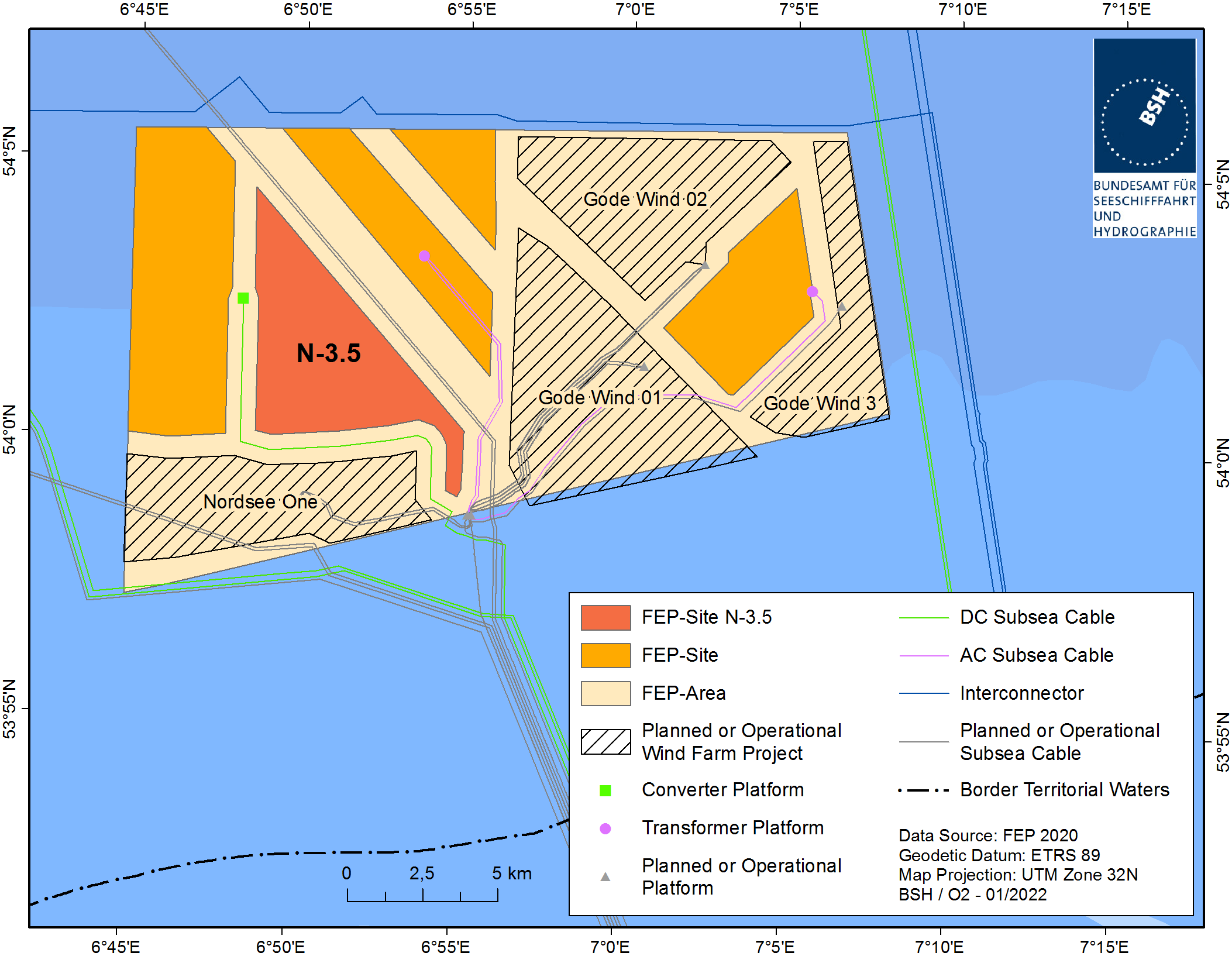 Map of Site N-3.5