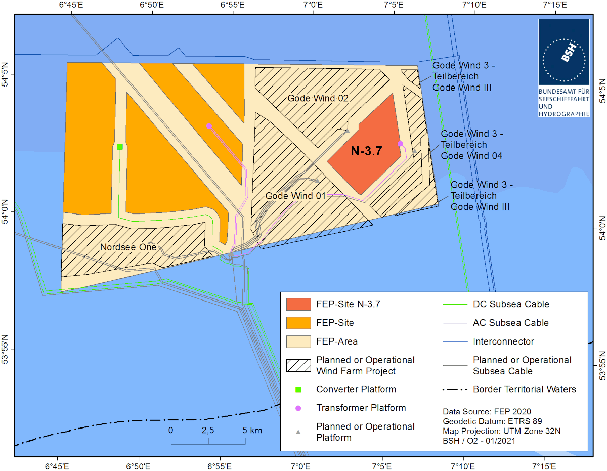 Map of Site  N-3.7