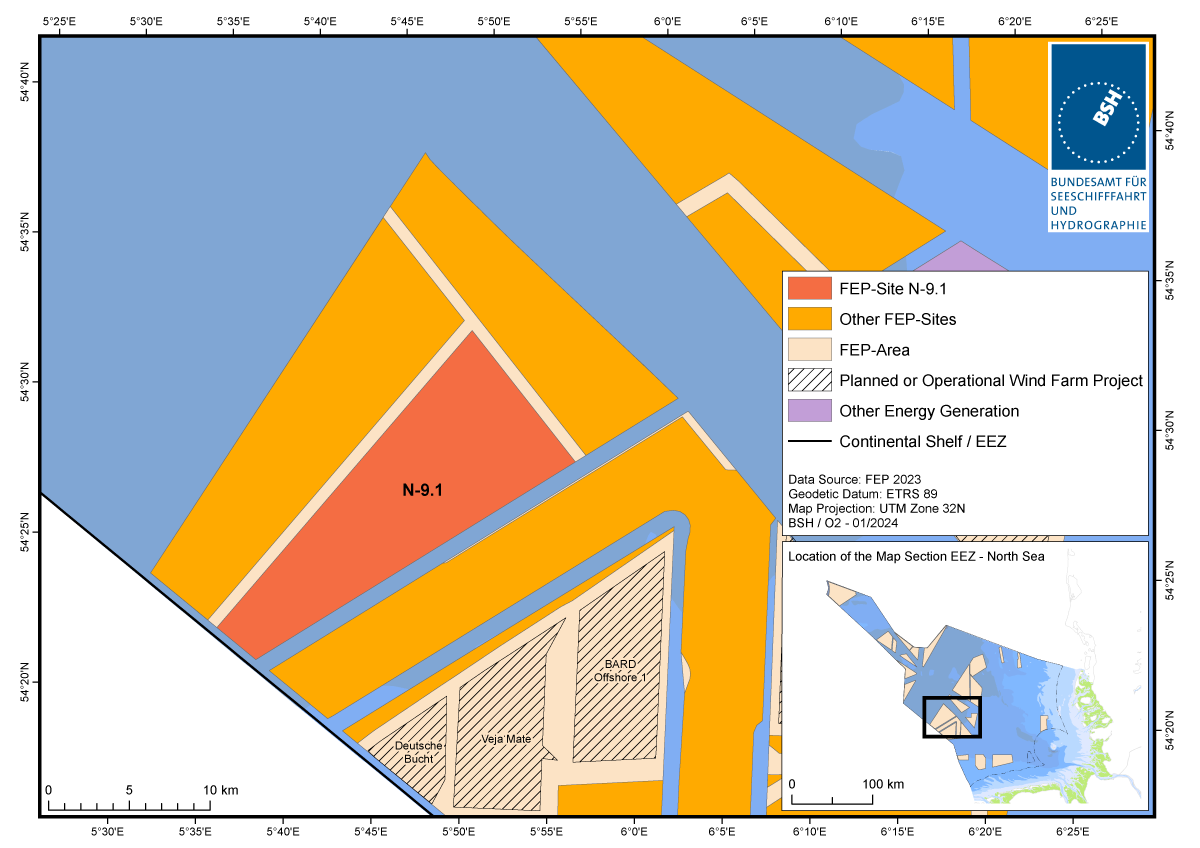 Map of Site N-9.1