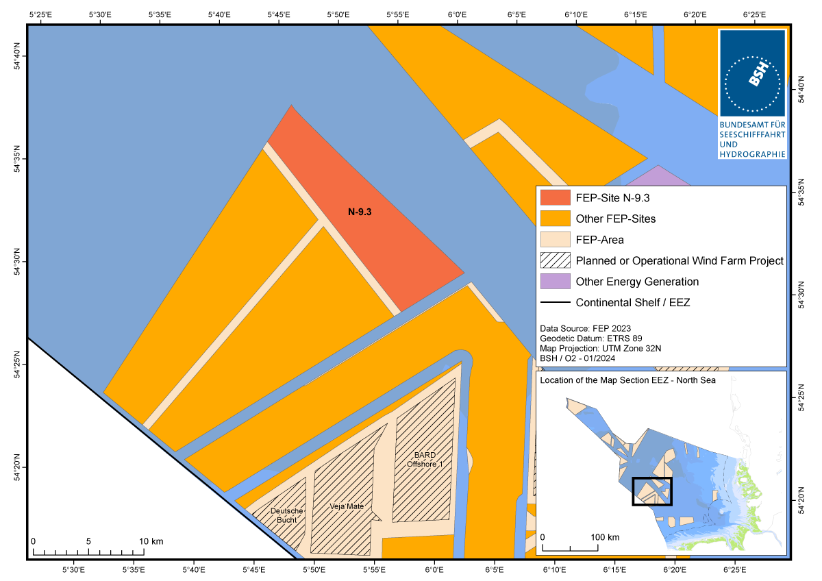 Map of Site N-9.3